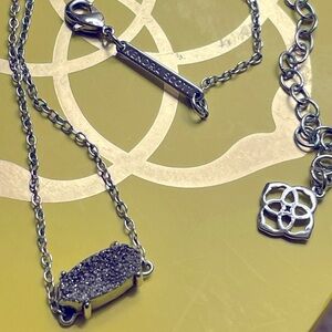 Kendra Scott Druzy Necklace - Beautiful, Like New! ✨